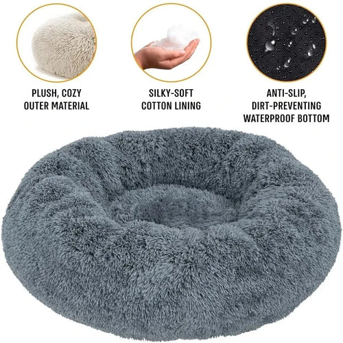 Cozy Round Pet Nest Bed